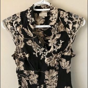 Floral Corset Top KAREN MILLEN